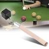 2 in 1 Kreidehalter Abdeckung Billard Snooker Pool Queue Spitze Anspitzer Werkzeug