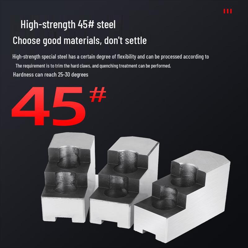 Hydraulic Three-Jaw L-Type Soft Jaws