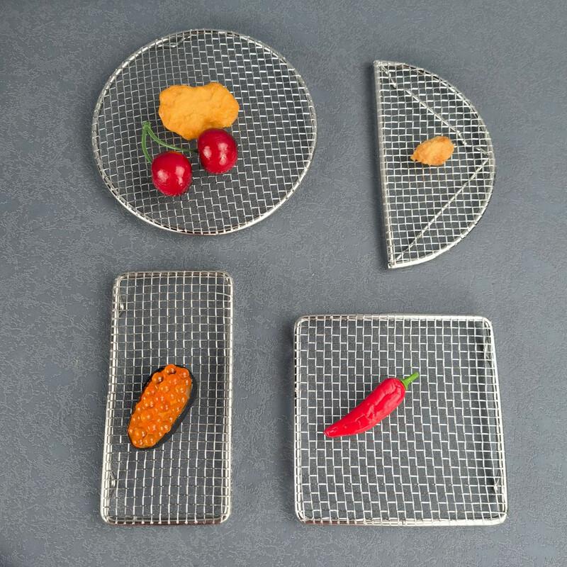 304 Stainless Steel Round BBQ Roasting & Frying Rack