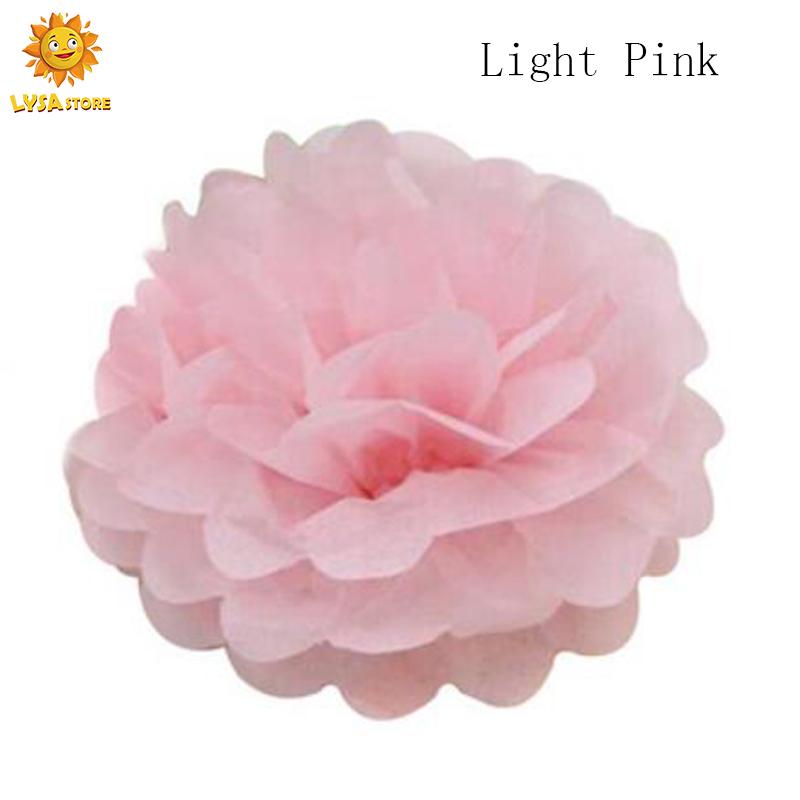 10inch 25cm European And American Party  Decorative Paper Flower Ball Handmade Garland For Wedding Dress Up Birthday Gathering