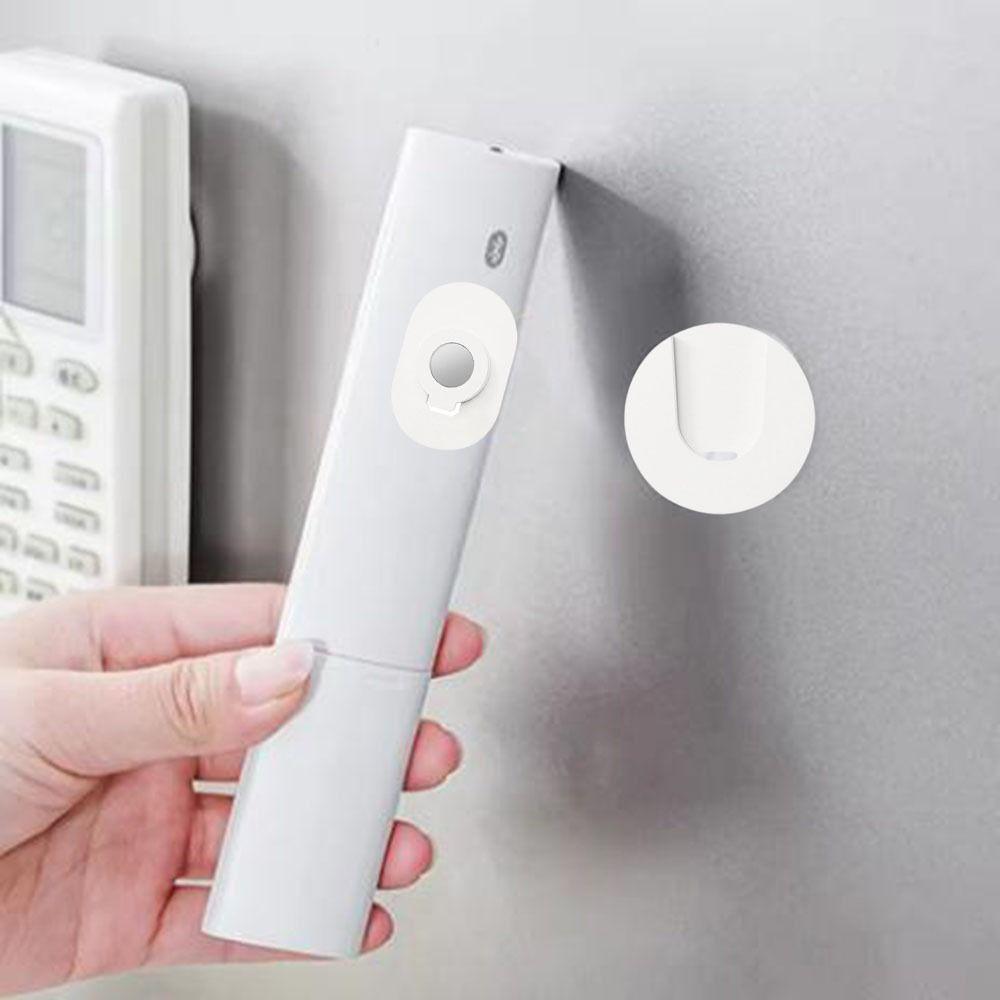 5 Set Punch Free Remote Control Magnetic Sticker Plastic Strong Magnetic Hooks  Office