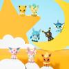 Pokemon Anime Blind Box Poke Ball Action Figures Sylveston Umbreon Vaporeon Mini Dolls Funism Genuine Model Ornament Toys Gift