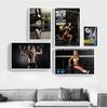 Sexy Women Fitness Bodybuilding Motivational Print Art Canvas Poster for Living Room Decoration Home Wall Decor Picture