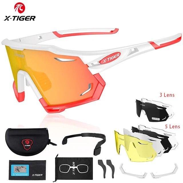 Cycling Sunglasses UV400 Protect Cycling Glasses Sports Polarized Men Bicycle Sunglasses MTB Racing Bike Glasses Eyewear