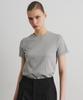 Aheule Cotton Roll-Up T-Shirt_Melange