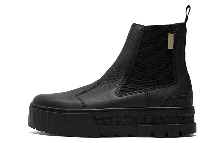 PUMA Mayze Mayze Chelsea Boot Infuse Black Women s 381651-01 35.5