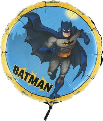 Batman Superhero Birthday Foil Balloon 45cm