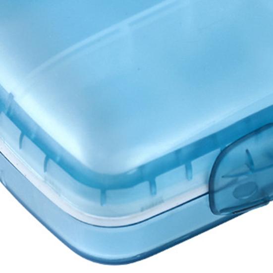8 Grids Pill Box Classified Large Capacity Dust-proof Independent Division Pill Case for Travel