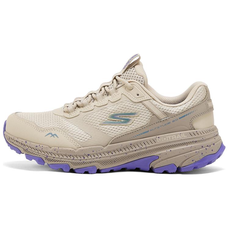 Skechers Go Series Comfortable Versatile Low Top Running Shoes Women sneaker Beige 129525C-NTPR 36