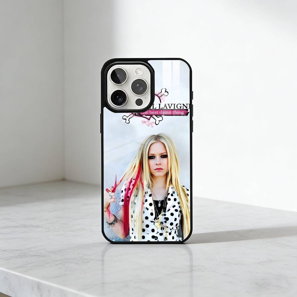 A-Svril Singer L-Lavigne Phone Case For iPhone17,16,15,14,13 Plus,Pro Max Magnetic For Magsafe Wireless Charging