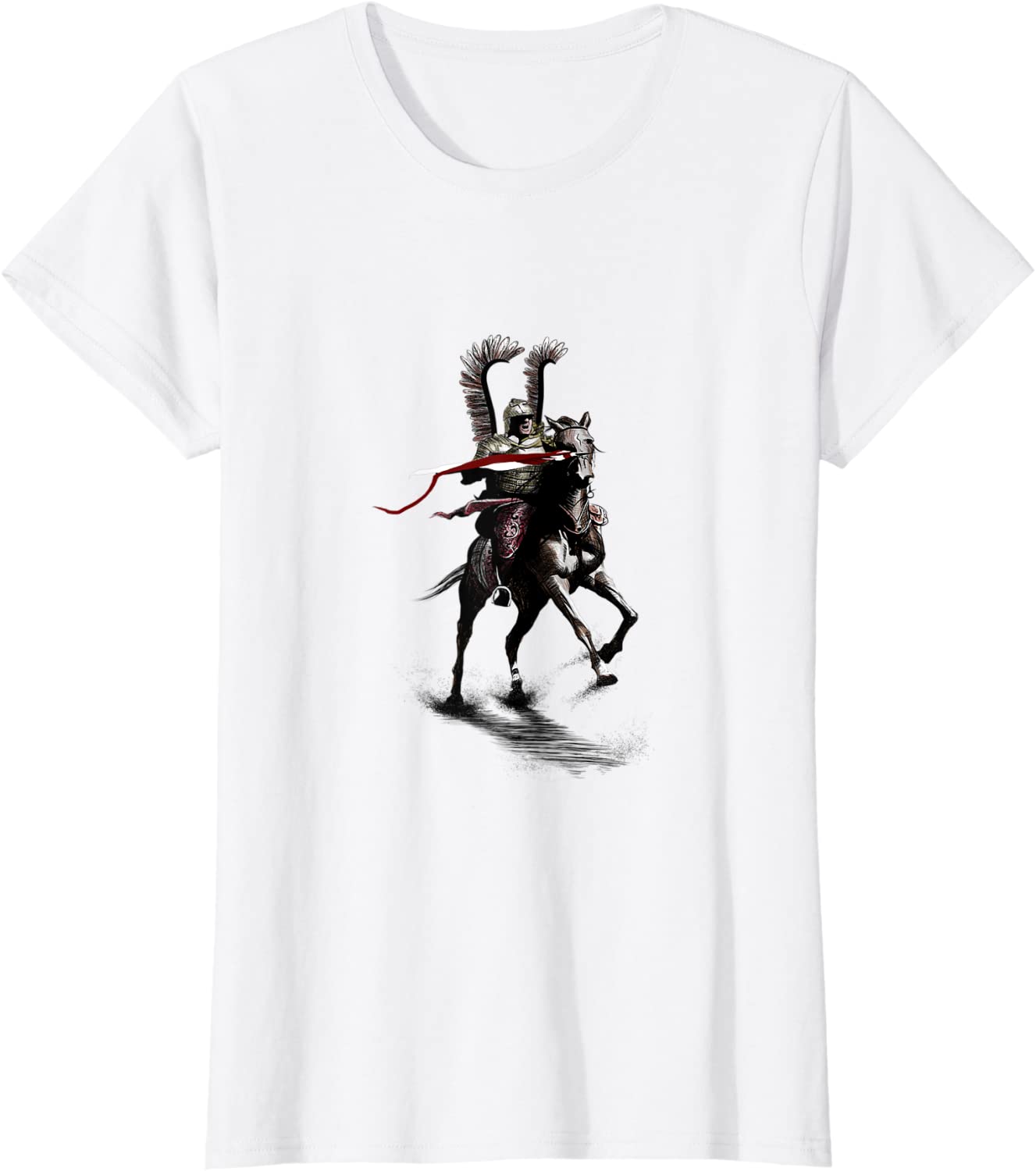 Polish Winged Hussar Cavalry Unisex T-Shirt Short  Casual  oversized t shirt 2021  harajuku  Unisexs t shirts S