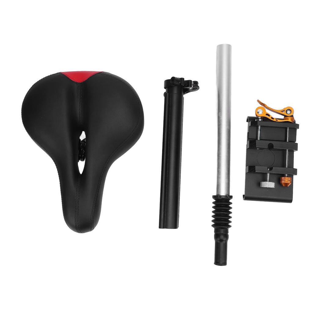 Elektroroller Sitz Sattel Aluminium Schaum Klappbar Stoßdämpfend Sitz Sattel Ersatz für M365