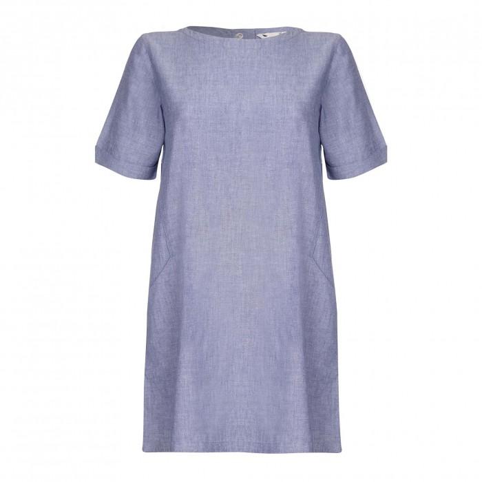 Yumi Womens/Ladies Chambray Tunic Dress