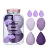 HUDACRUSH Beauty Blender Set: 7pcs MULTICOLOUR Makeup Sponge Puff, Latex Free Wet and Dry Blender Makeup for Liquid Foundation, Creams, and Powders