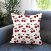 Cherry Cushion Cover Comfortable Reversible Pillow Cover Ideal for Car Sofa Bedroom  Beyond