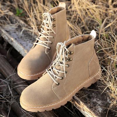 Special Leather Martin Boots Men'S Boots Japanese High-Top Men'S Shoes Round Head Retro Tooling Boots Short Boots Waterproof Desert Boots