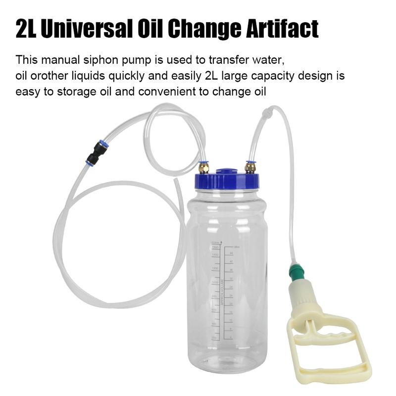 

1pc Artifact Vacuum Pump Maintenance Tool Oil Change Artifact Suction Oil Pump Manual Pump Vacuum Pump Universal 2L