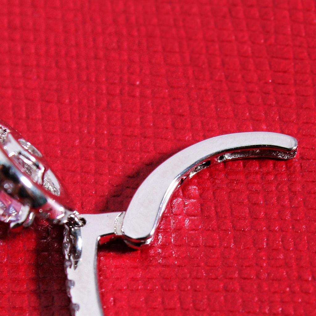 2024 Neue Heiße Marke Vintage Diamant Ohrringe für Frauen Luxusschmuck Modedesigner Ohrhänger Reines 925 Silber Damen Stecker