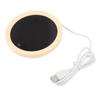 USB Coffee Mug Warmer Electric Gravity Switch 55 Celsius Degree Milk Heating Plate for Office Yellow