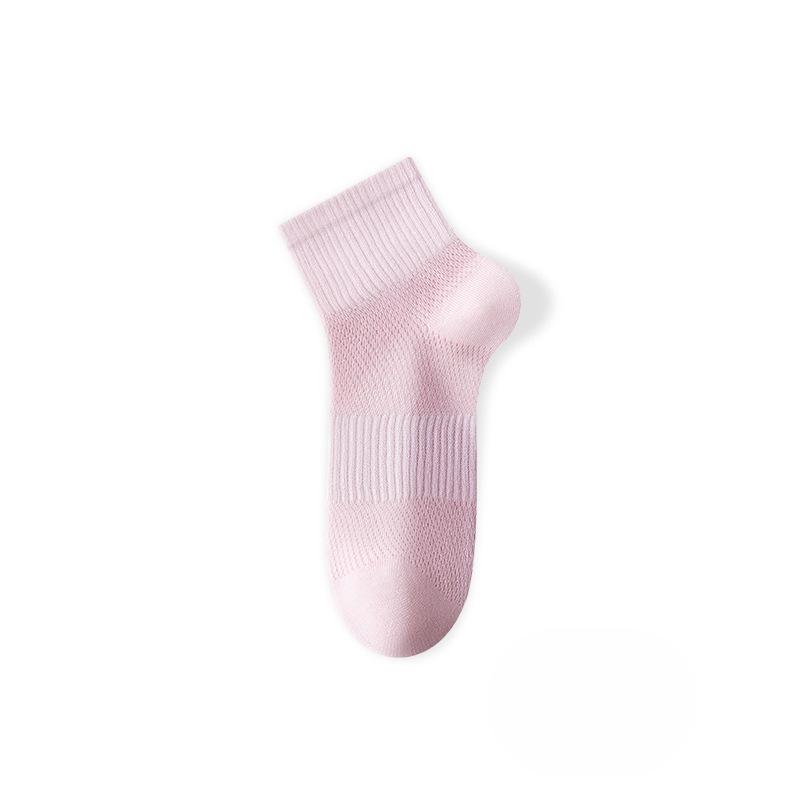 Female Spring and Summer New Cotton Non Slip Do Not Drop with Deodorant In Tube Socks