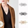 3pcs/set Women Sweater Brooch Lady Flower Pattern Cardigan Dress Shawl Clip Delicate Gift for Girlfriend