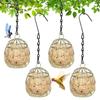 Outdoor Bird Cage Bird Feeder Hanging Bird Feeder Garden Yard Feeder