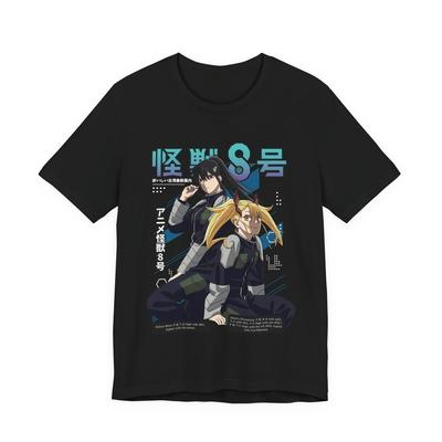 Anime Kaiju No 8 Graphic TShirt 100Cotton Oversized Unisex Shirt Unisex Short Sleeve ONeck Women Y2k 2026 Daily Street Style