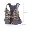 D77 Many Pockets 3D Vest Factory Direct Sale Fly Fishing Vest With Backpack