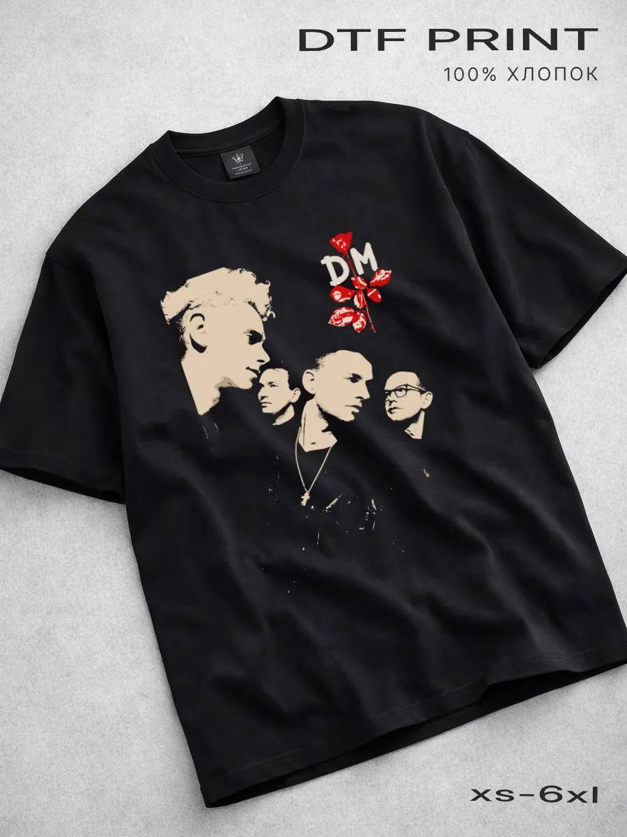 Black Depeche Mode rock T-shirt S