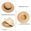 Fashion French Style Flat Top Straw Hat Beach Sun Hat Travel Vocation Women 2026 Summer Straw Hat