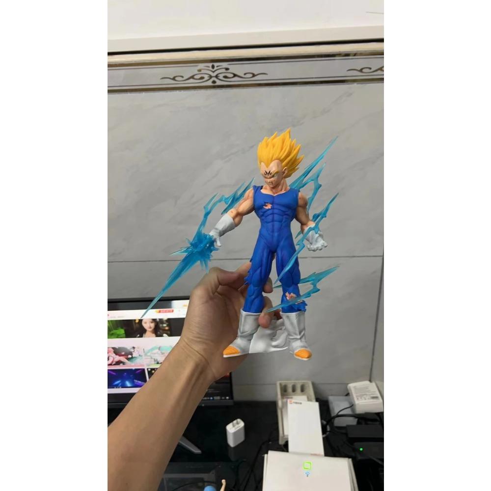 28cm Dragon Ball Z Anime Figure Majin Vegeta Action Figure GK Super Saiyan Vegeta Figurine Adult Collection Model Playthings Gifts