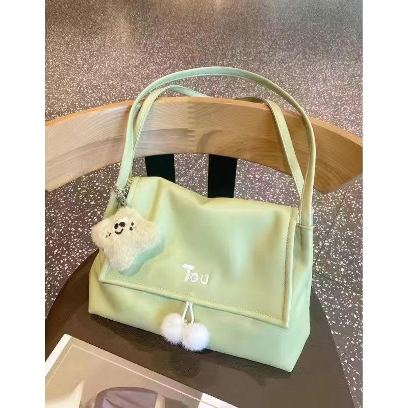 

Женская стильная сумка-кроссбоди через плечо большой вместимости 2025 года для поездок на работу и учебу, модный текстурированный дизайн пельмень Standard