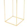 Gold Flower Floor Stand Metal Column Flower Stand Flower Arrangement For Wedding Party Dinner Centerpiece, Birthday Party