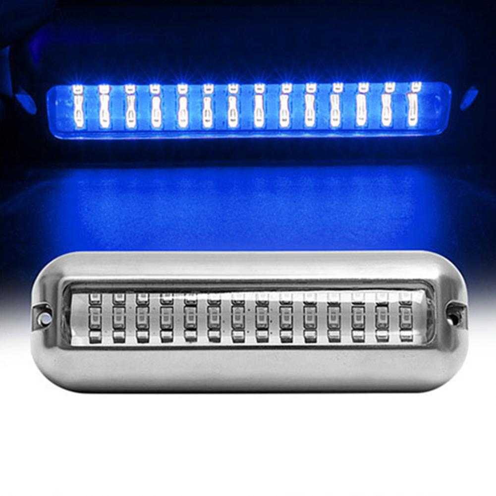 42LED Marine Navigation Light Stainless Steel Sailing Signal Light 10-30V Speedboat Light IP68 Waterproof Yacht Boat Accessories