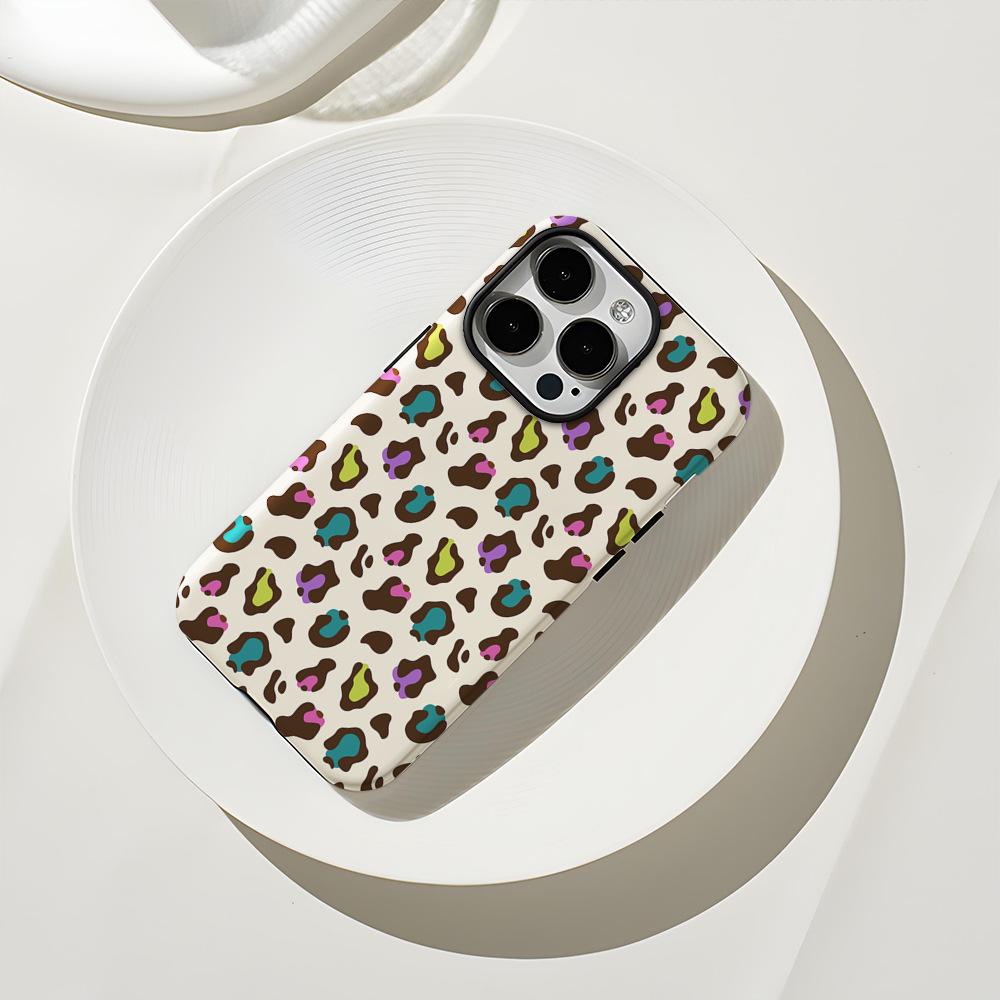 For iPhone 16 Pro Max Case Pattern Design TPU PC Heat Transfer Glossy Phone Cover