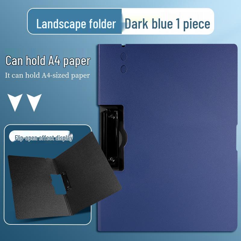 

Macaron Color Frosted A4 Document Storage Clipboard with Thick Foam Board