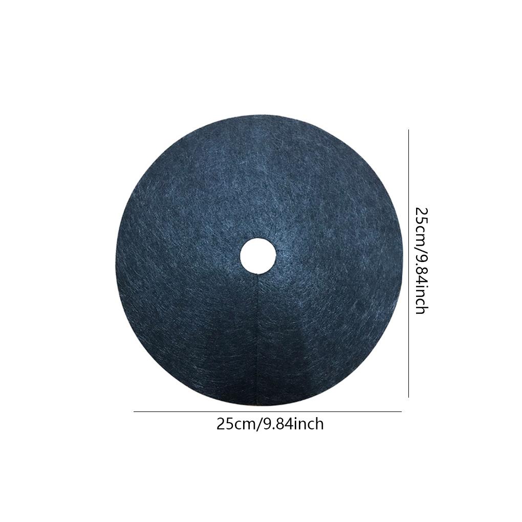 New Tree Protection Weed Mats Ecological Control Cloth Mulch Ring Round Weed Barrier Plant Cover for Indoor Outdoor Gardens