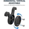 CYCLAMI Cycle Computer Mount Compatible with XOSS Garmin and Action Bicycle Bike Light Easy and Compatible with Road Bikes and Cycling Bracket, G+,