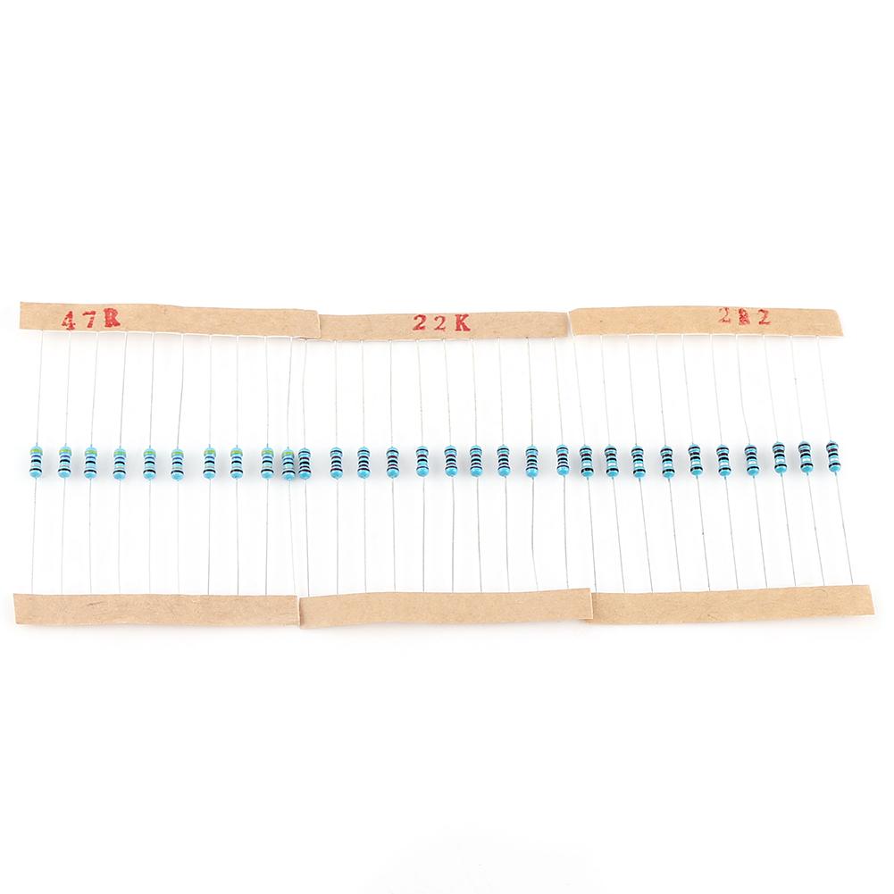 560pcs 56 Types Metal Film Resistor Electronic Assorted Resistance Components Kit
