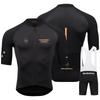 Mens Cycling Jersey Set Short Sleeve Breathable Mountain Bike Apparel Quick-Dry Performance Wear