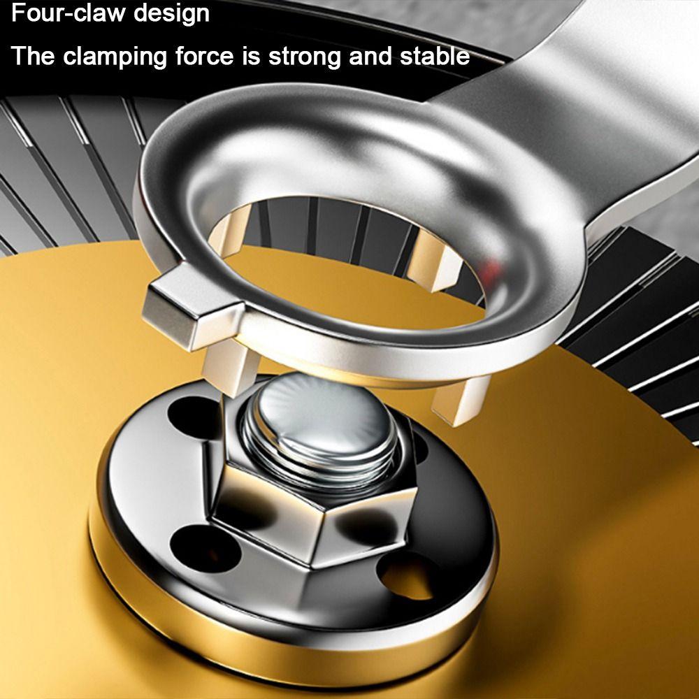 Stable Clamping Angle Grinder Wrench Labor Saving Remove Repair Spanner  Maintenance Tool