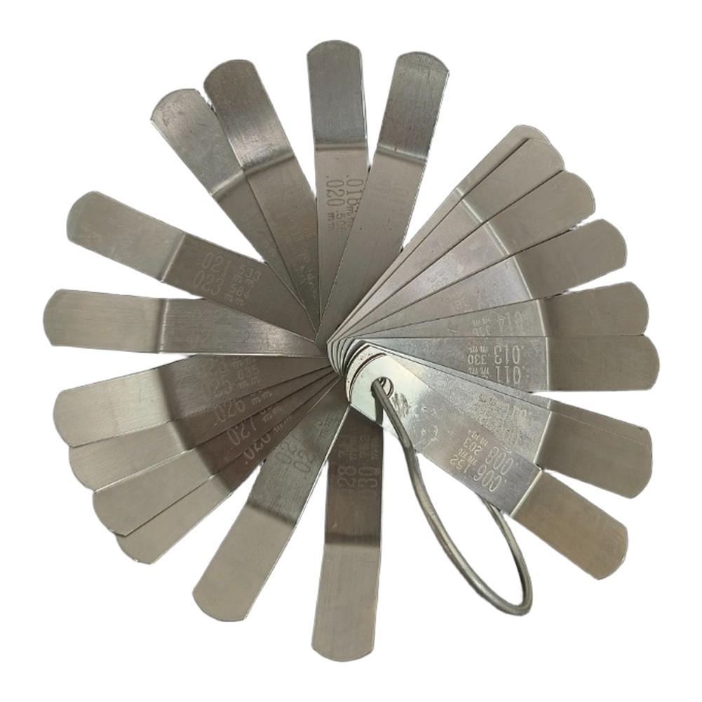 4Pc Grinding Head Feeler Gauge Set Steel Thickness Clearance Adjustment Tool For Heavy Duty Truck Valve Maintenance