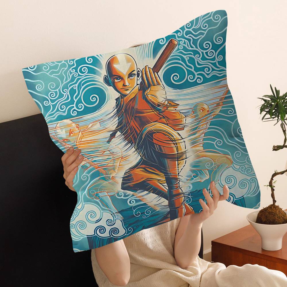 Tv Avatar Der Letzte Airbender Kissenbezug Dekokissen Sofa Heimdekoration Hülle Kissenbezüge