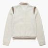 MunSingwear Women S Boucle varSity Jacket Ivory mq122lSj13
