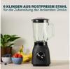 Stationary Blender Princess 212092 Black Steel 1000 (01.212092.01.001)