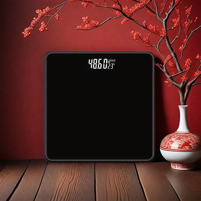 Rechargeable Electronic Scale: Accurate Body Weight Loss Scale - Cute Design - High Precision - One Piece Delivery