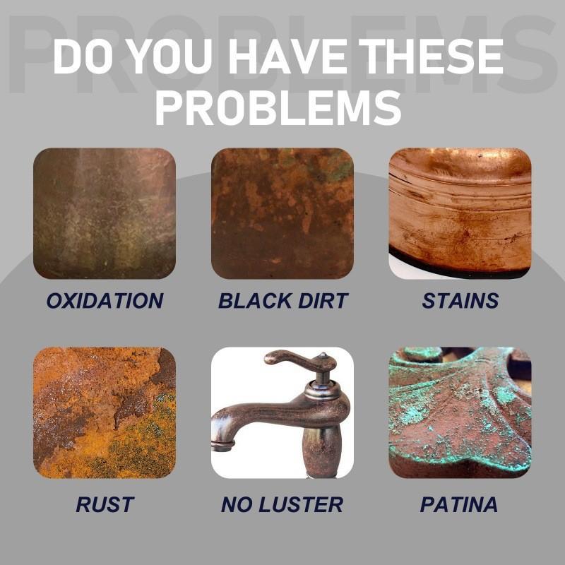 Jaysuing Copper Cleaning Solution Effective 100ml Agent For Rust And Oxidation On Brass And Bronze