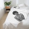 Jeremiah Fisher (2) Throw Blanket Personalized Gift Sofa Quilt Blankets For Bed Cute Blankets