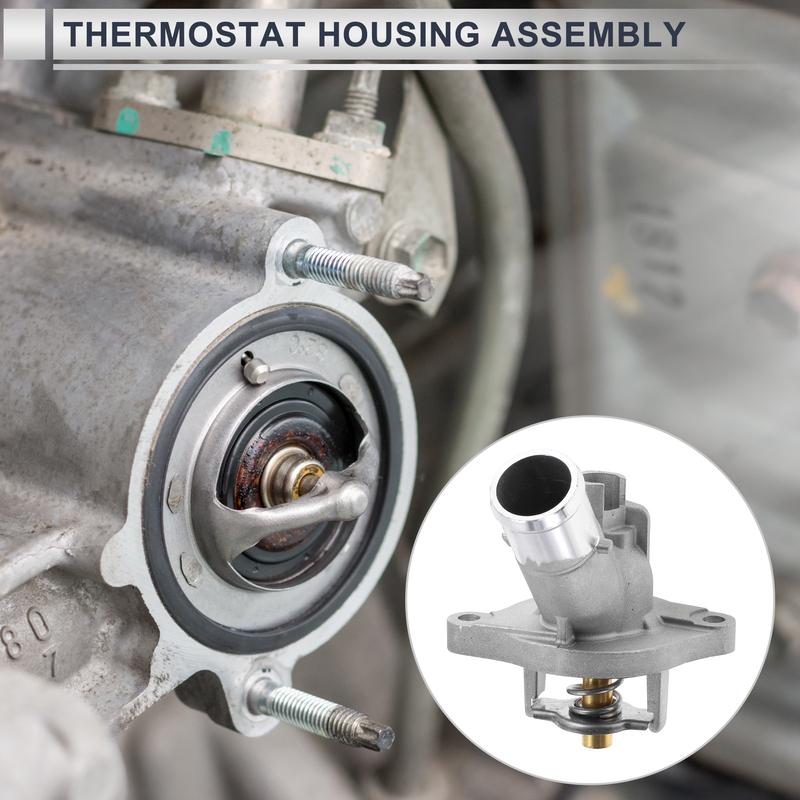 X Autohaux Engine Coolant Thermostat Housing Assembly for Buick Regal 2014- No.12651603