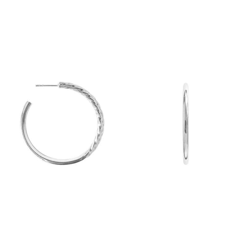 

efor. Tie & Essential Earrings SILVER